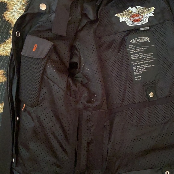 Harley Davidson Women's FXRG motorcycle Riding Jacket size 4-6 - Picture 14 of 16